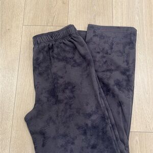 Fabletics Black Tie-Dye Pants